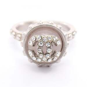 Chanel Cc Logo Ring Sterling Silver #246672C73B